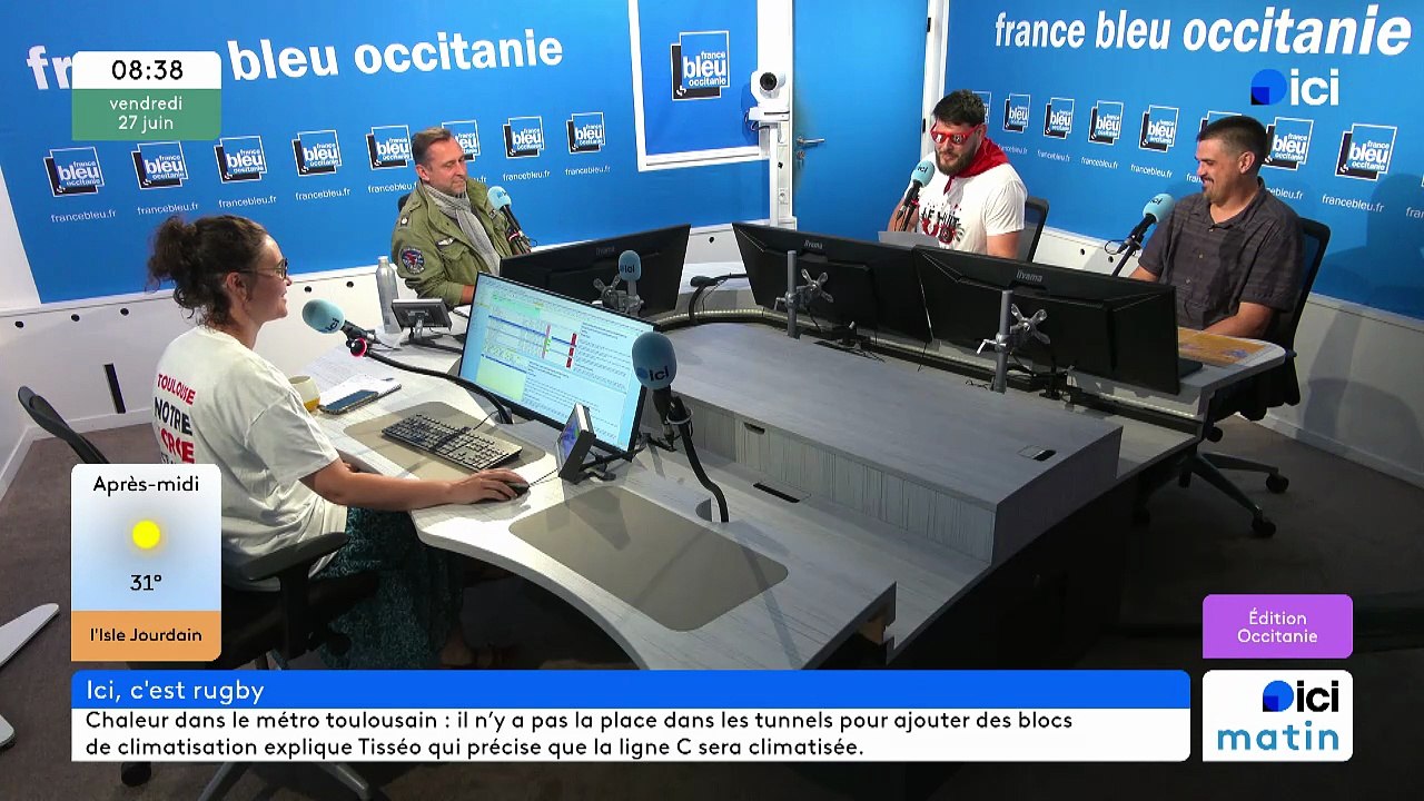 27/06/2025 - ici matin par ici Occitanie en vidéo
