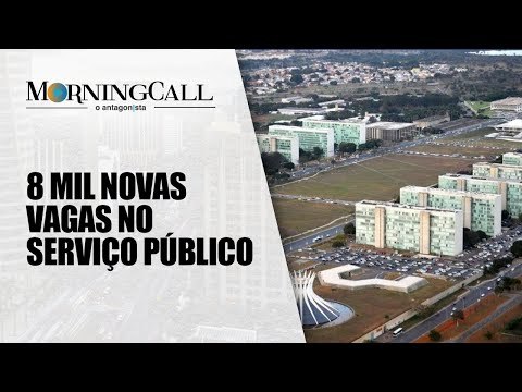 Novos concursos públicos preveem mais de 8 mil vagas