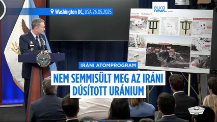 Európai hírszerzők szerint sem semmisült meg az iráni dúsított uránium