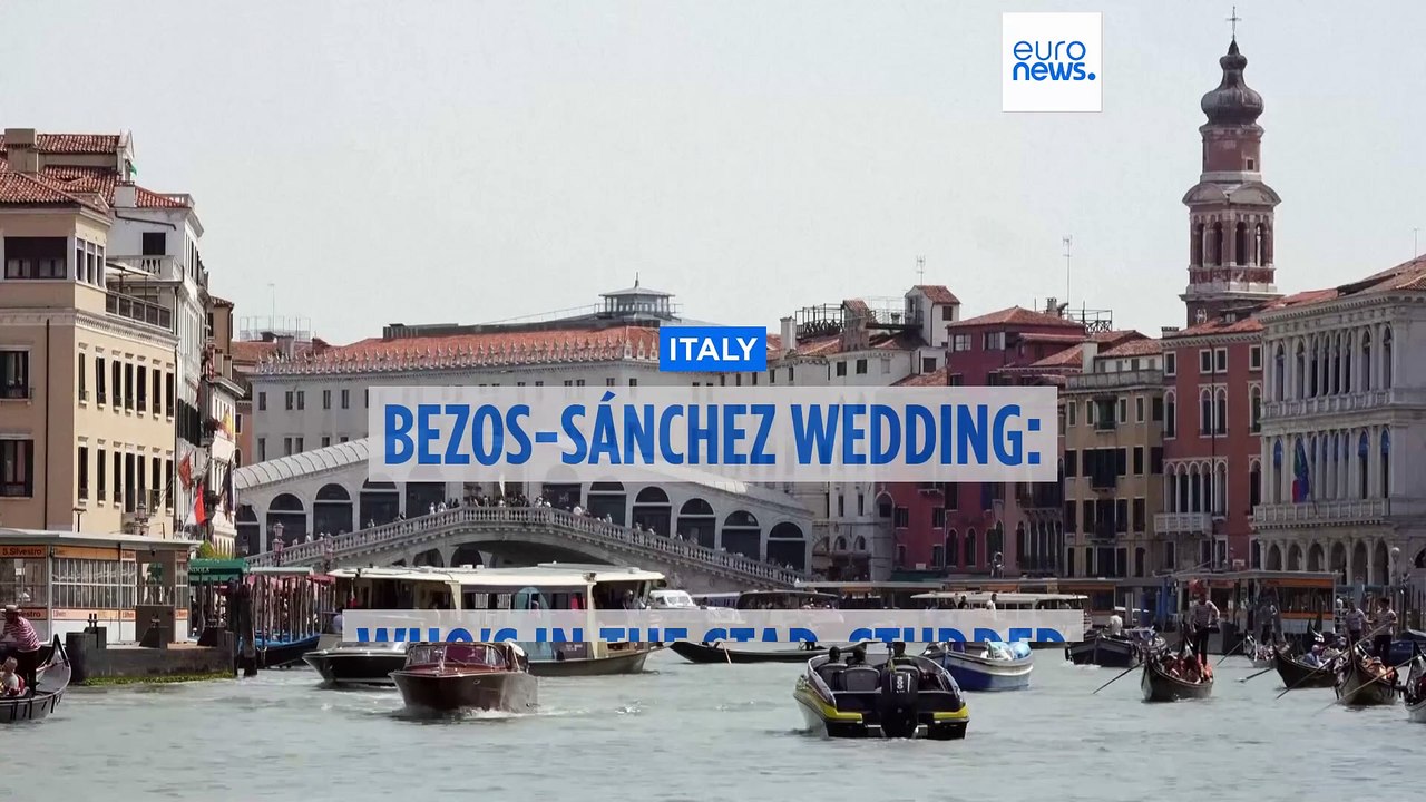 Bezos-Sánchez wedding: Who's on the star-studded guest list?