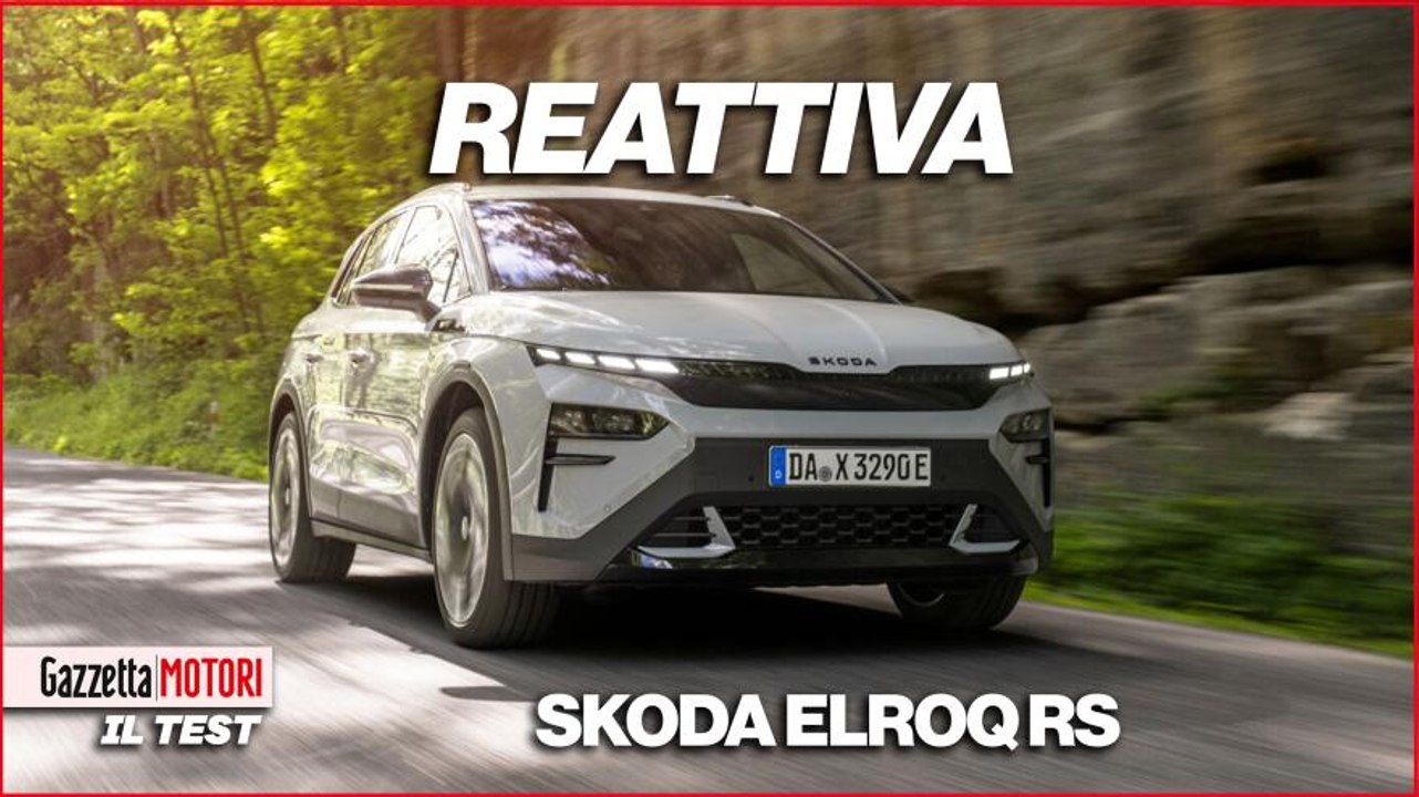 Skoda Elroq RS: il Suv elettrico diventa sportivo