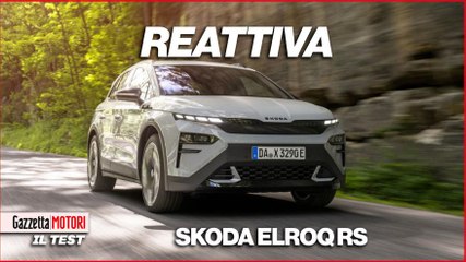Skoda Elroq RS: il Suv elettrico diventa sportivo