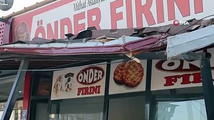 Çocuğun kullandığı kamyonun altında ezilmekten saniyelerle kurtuldular