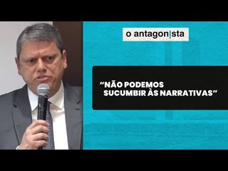 Tarcísio nega excesso em operação para prender suspeitos de matar PM da Rota