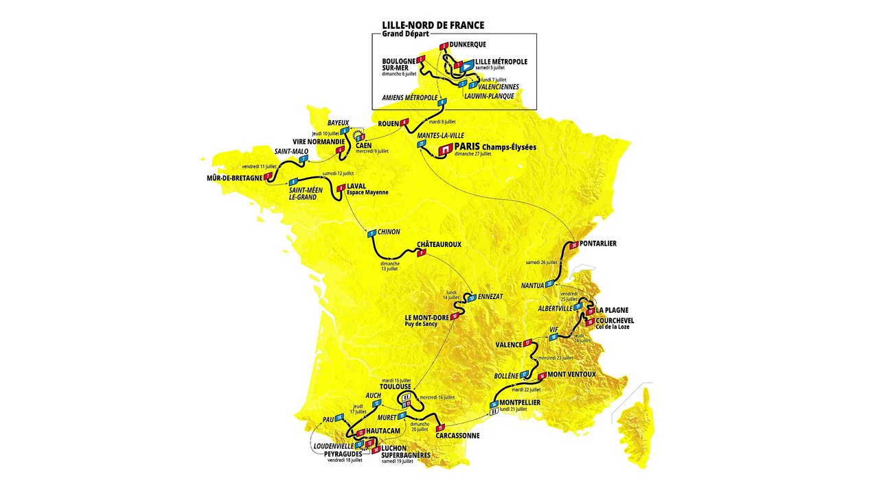 Tour de France 2025, Étape 11 : Toulouse - Toulouse, parcours et profil - Cyclisme - Tour de France