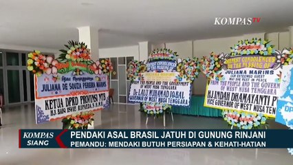Pemandu Gunung Rinjani Cerita Kronologi saat Evakuasi WNA Brasil yang Jatuh