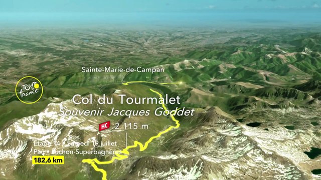 Tour de France 2025, Étape 14 : Pau - Luchon-Superbagnères, parcours et profil - Cyclisme - - Cyclisme - Tour de France