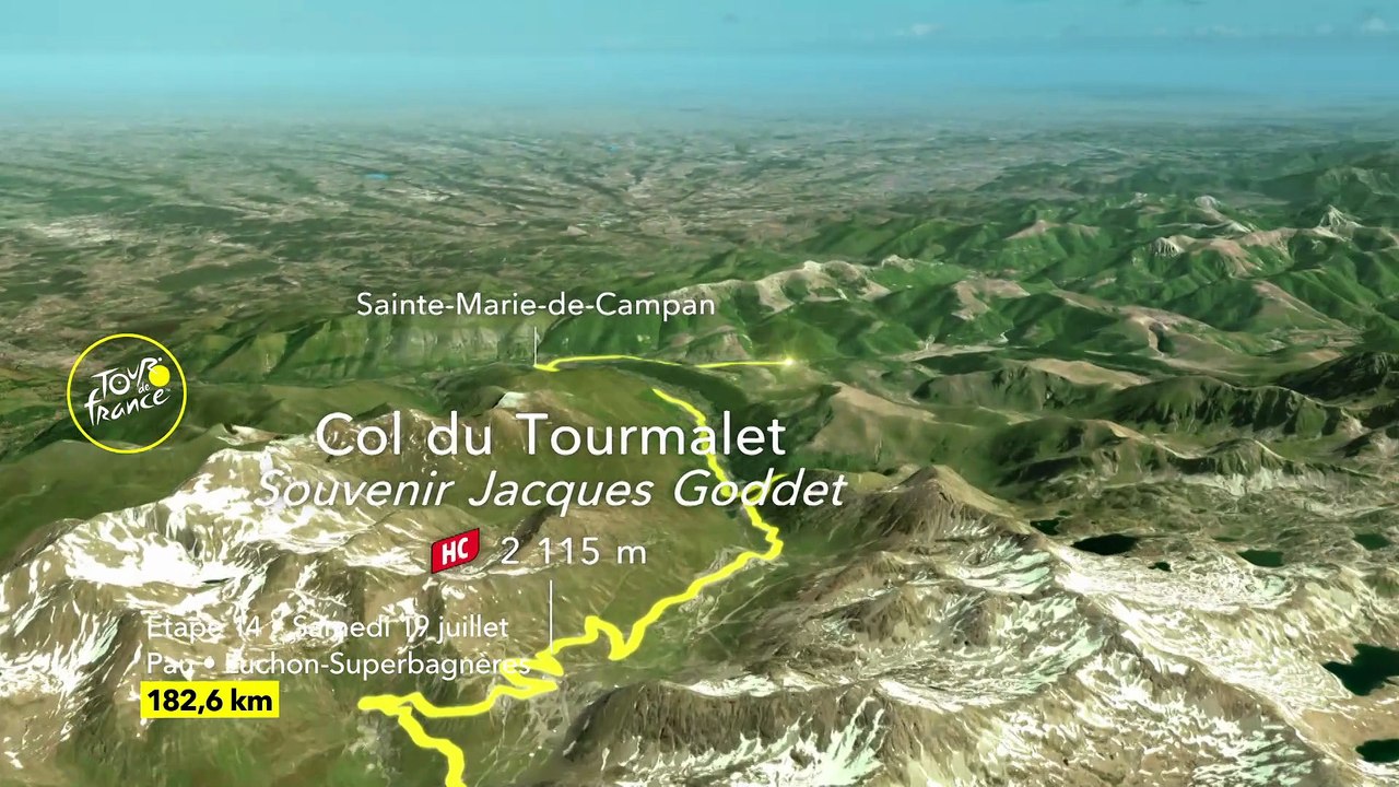 Tour de France 2025, Étape 14 : Pau - Luchon-Superbagnères, parcours et profil - Cyclisme -  - Cyclisme - Tour de France
