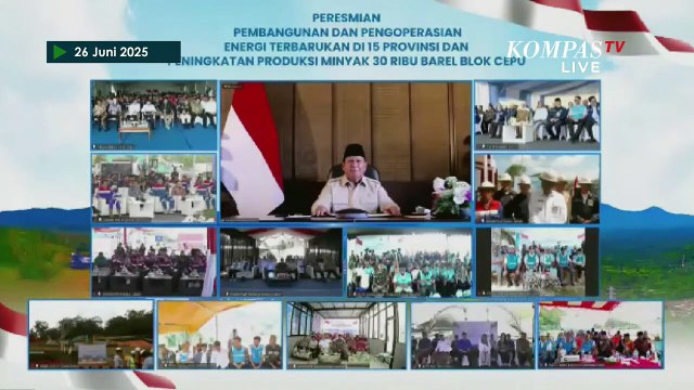 Kelakar Presiden Prabowo ke Bahlil di Peresmian Pembangkit EBT: Nasib Kau Baik Jadi Menteri