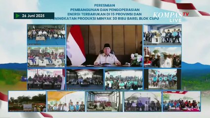 Kelakar Presiden Prabowo ke Bahlil di Peresmian Pembangkit EBT: Nasib Kau Baik Jadi Menteri