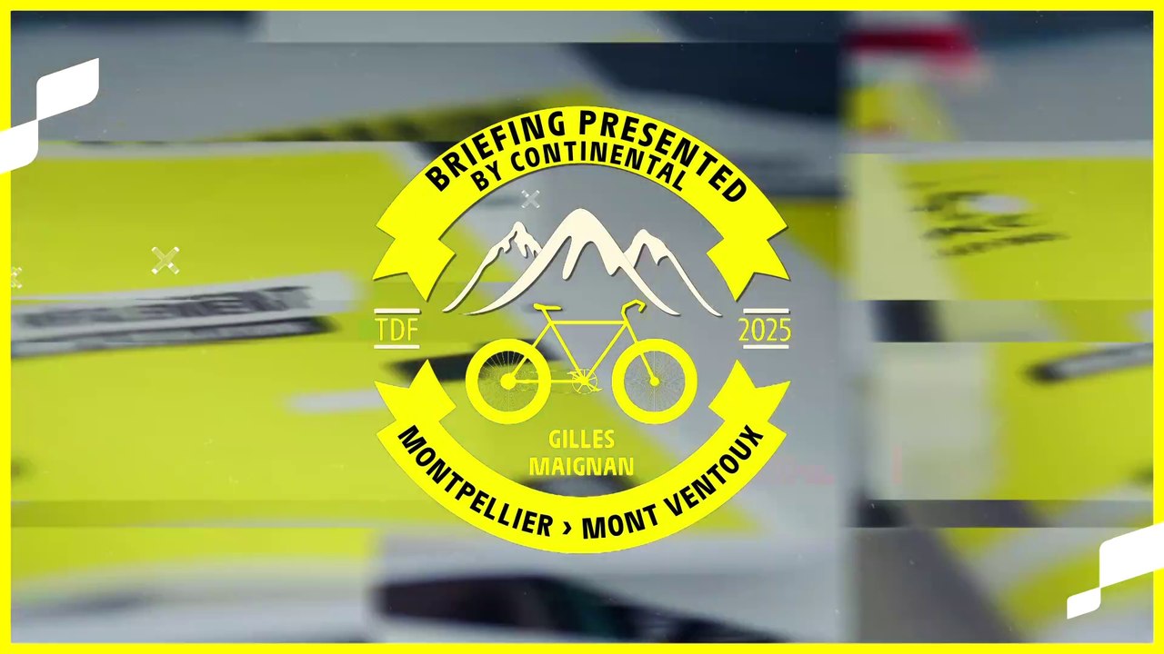 Briefing Stage 16 by Continental - Tour de France 2025