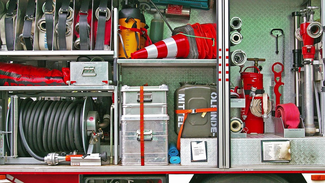 Floridsdorf:  Brand in Karl-Seitz-Hof