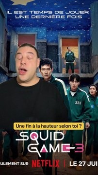 Une fin à la hauteur selon toi ? La 3e et dernière saison de Squid game est dispo sur Netflix !!! Dis-moi en commentaire si t’as envie de regarder et si tu l’as déjà vu dis-moi ce que t’en as pensé ☺️