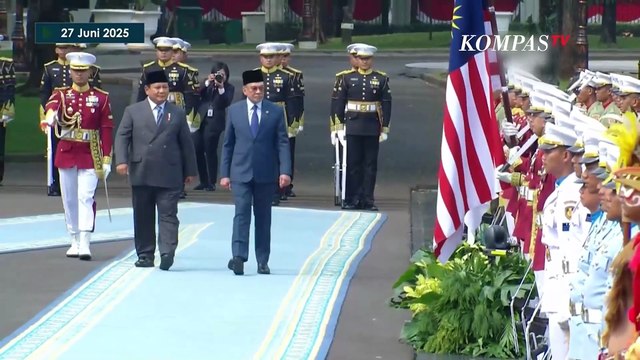 [FULL] PM Malaysia Anwar Ibrahim Dijemput Prabowo hingga Disambut Hangat di Istana Merdeka