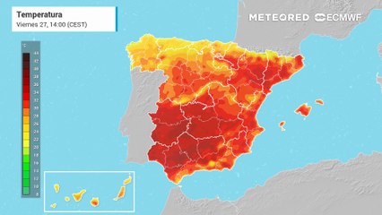 Último fin de semana de junio con calor extremo en España