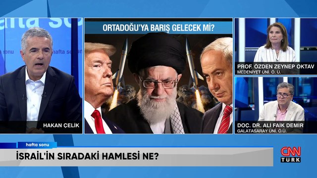İsrail-İran savaşında kim ne kazandı? ABD ve İsrail, Ortadoğu için ne planlıyor? Ortadoğu'yu uçurumdan kim çekebilir? Hafta Sonu'nda konuşuldu