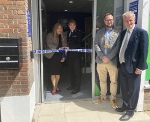 Petersfield's new police station opens