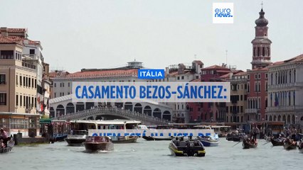 Quais as celebridades que estão a chegar a Veneza para o casamento de Bezos?