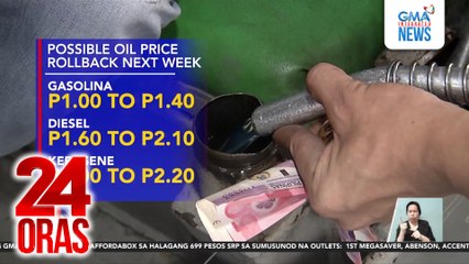 DOE sa liit ng rollback vs. big-time oil price hike— Wala tayong control sa dahilan ng presyuhan | 24 Oras