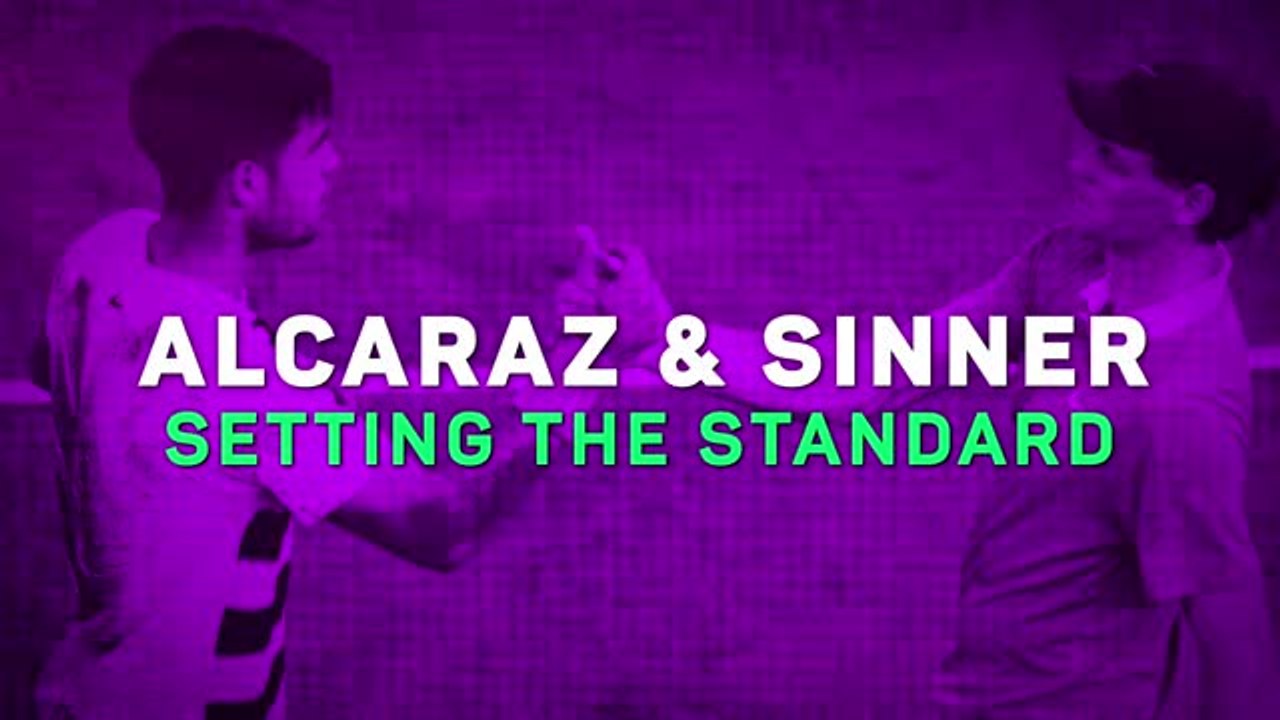 Alcaraz and Sinner: ATP stars awestruck by 'crazy' levels