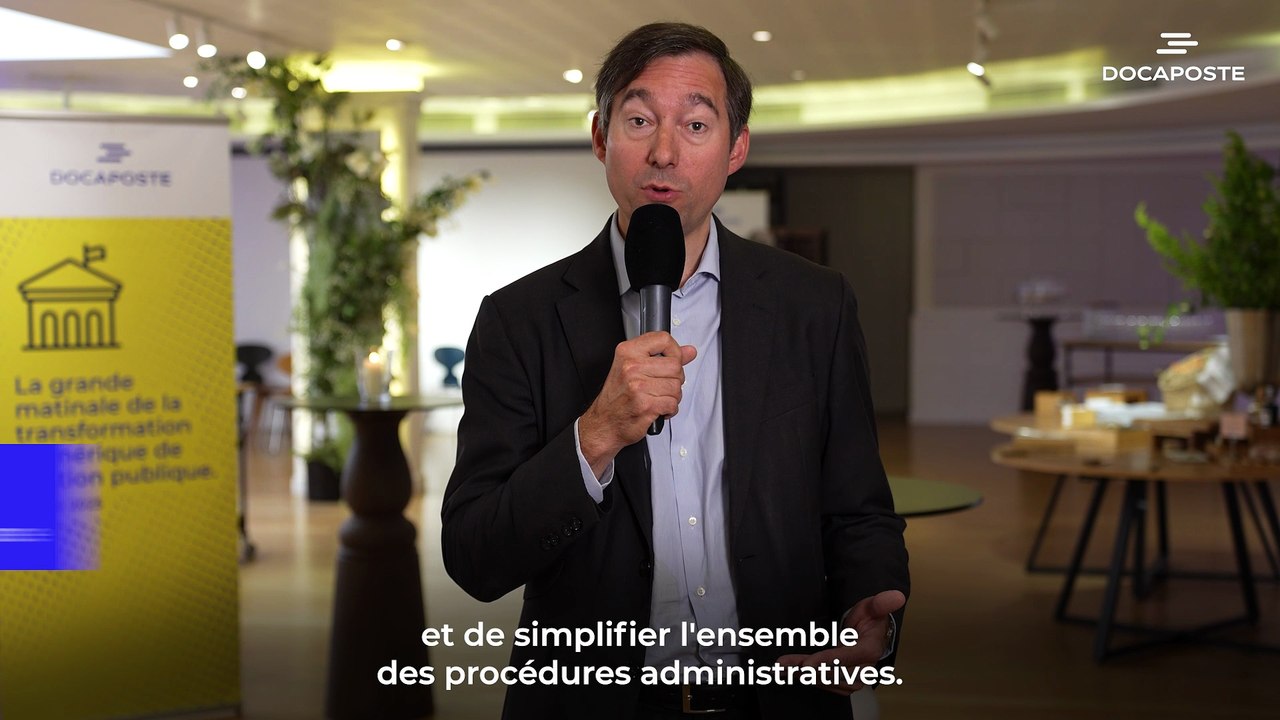 Grande matinale de la transformation numérique de l’action publique : la parole à Guéric Jacquet