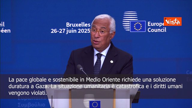 Costa: La situazione umanitaria a Gaza è catastrofica, diritti umani violati