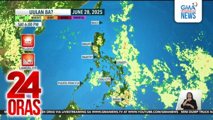 Ilang lugar sa bansa, uulanin ngayong weekend; may cloud cluster na posibleng maging LPA | 24 Oras