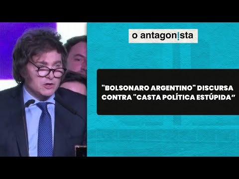 Javier Milei promete acabar com o kirchnerismo após vencer primárias