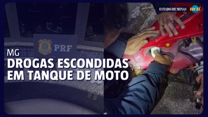 PRF apreende haxixe escondida em tanque de combustível na Grande BH
