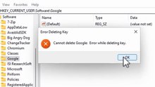 Fix “Cannot Delete File / Registry Key – Error While Deleting Key” in Windows 11 / 10 / 8 / 7 – Easy Step-by-Step Tutorial ✔️