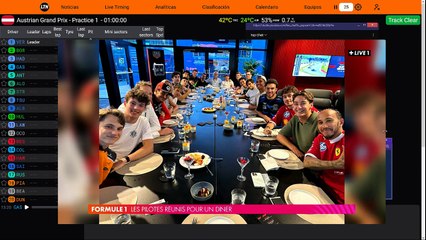 F1 2025 Austrian Grand Prix d'Autriche - Practice 1 - Essais Libres 1 - STREAMING FR HD