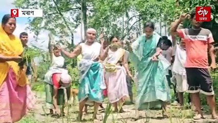 আহাৰ মাহৰ পথাৰত নহয়, পথত ভূঁই ৰুবলৈ ওলাই আহিল ৰাইজ