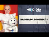 Xuxa participa de campanha para vacinação infantil ao lado de Zé Gotinha