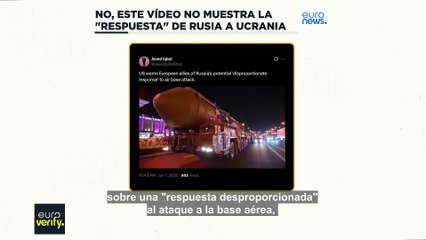 Euroverify: No, este vídeo viral no muestra a Rusia preparándose para atacar Ucrania