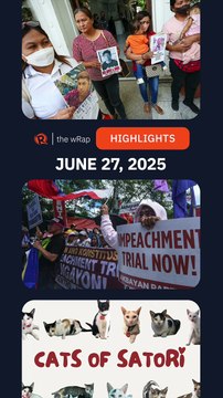 Today's headlines: Missing sabungero, Sara Duterte impeachment, missing cats | The wRap | June 27, 2025