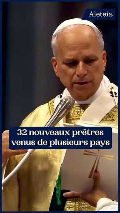 32 nouveaux prêtres ordonnés à Rome - l’Église rayonne de vitalité