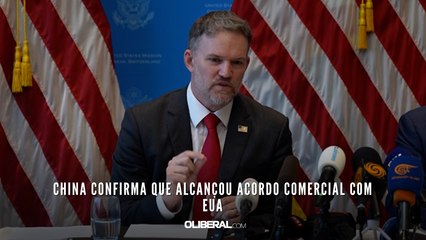 China confirma que alcançou acordo comercial com EUA