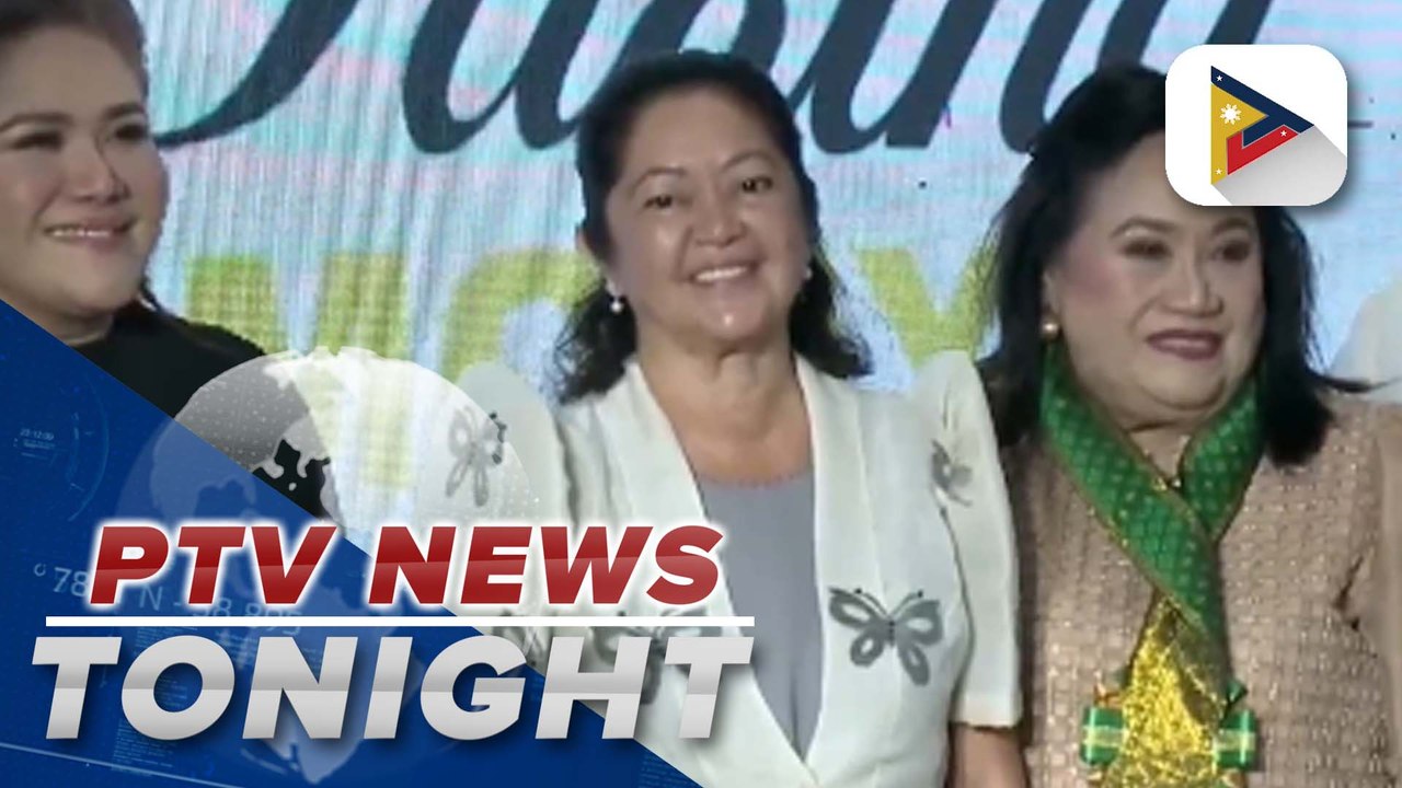 First Lady Liza Marcos attends oath taking of newly elected officials of Las Piñas