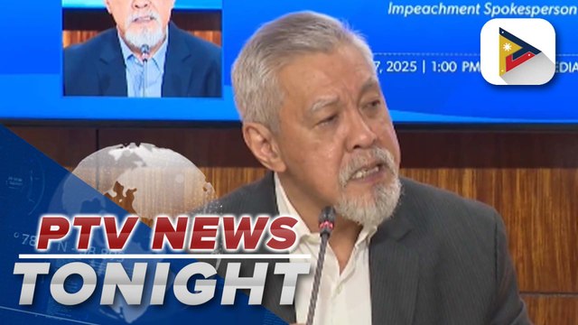 Senate Impeachment Court formally received reply of House Prosecution Panel to VP Sara Duterte’s Answer Ad Cautelam