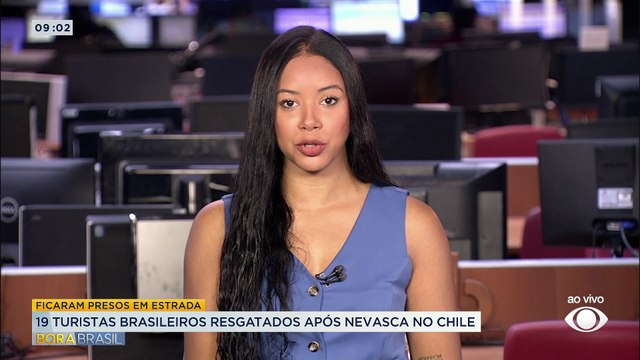 Turistas brasileiros são resgatados após nevasca no Chile