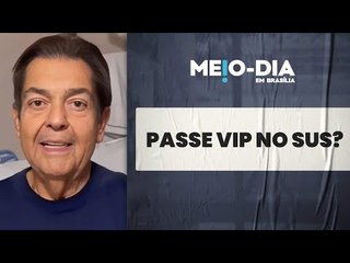 “Faustão teve prioridade por gravidade do caso”, diz Ministério da Saúde