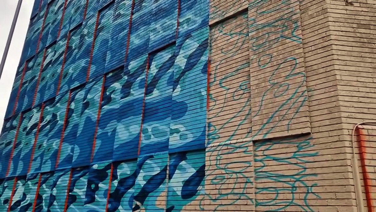 Massive street art project in Sheffield nearing completion