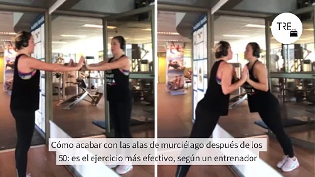 Cómo acabar con las alas de murciélago después de los 50: es el ejercicio más efectivo, según un entrenador
