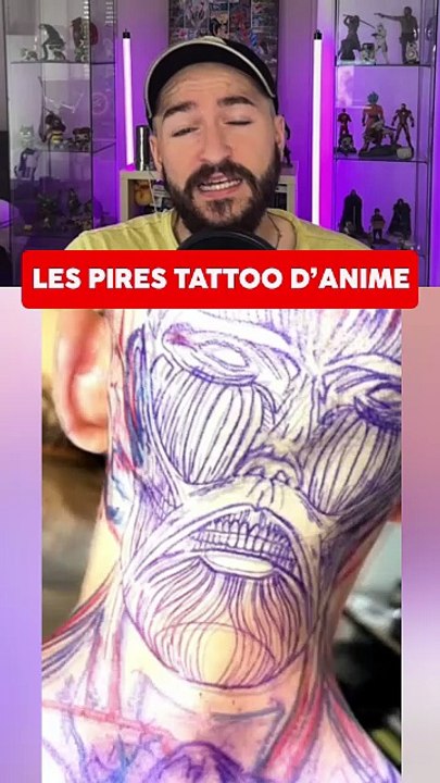 LES PIRES TATTOUAGES D'ANIMES !