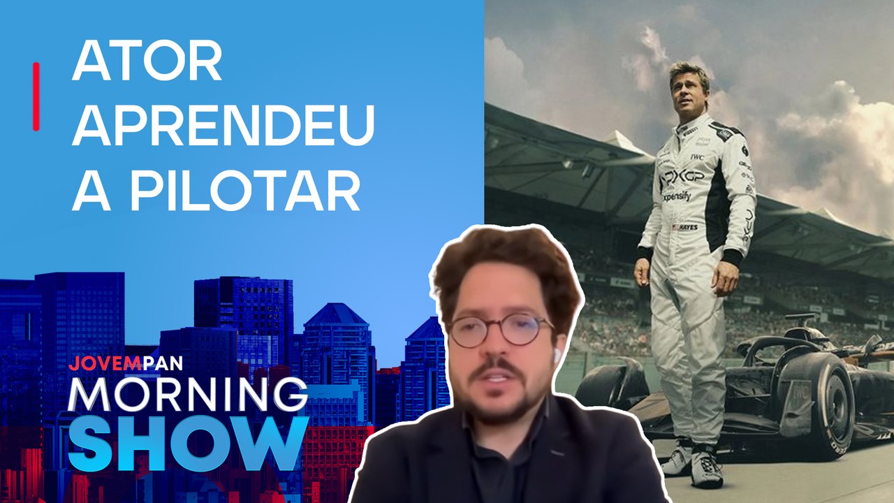 BRAD PITT retorna aos cinemas em FILME sobre F1; Josias Teófilo comenta