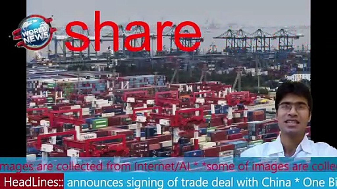 * Trump announces signing of trade deal with China * One Big Beautiful Bill   MHM NEWS