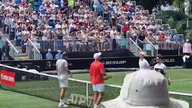 Watch as Sussex tennis ace wins 'dream' title in Eastbourne as formidable doubles partnership continues