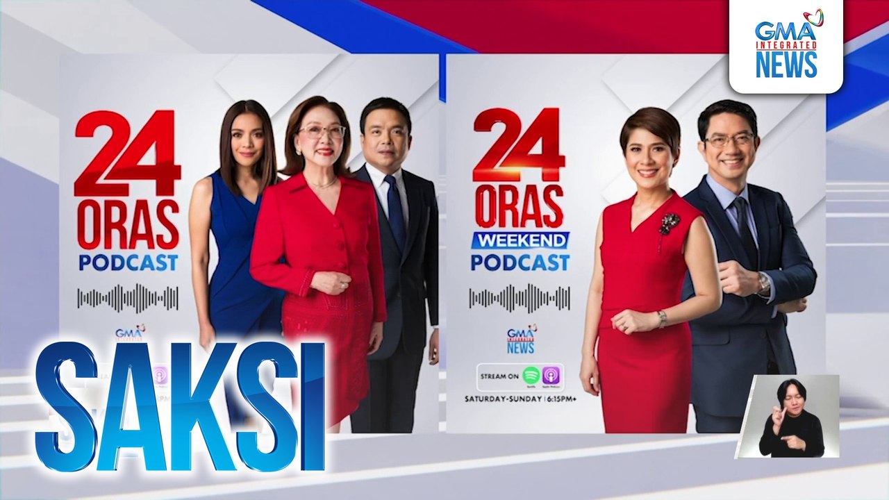 "24 Oras Podcast", No. 1 sa News category at No. 2 across all categories sa Apple PH podcasts | Saksi