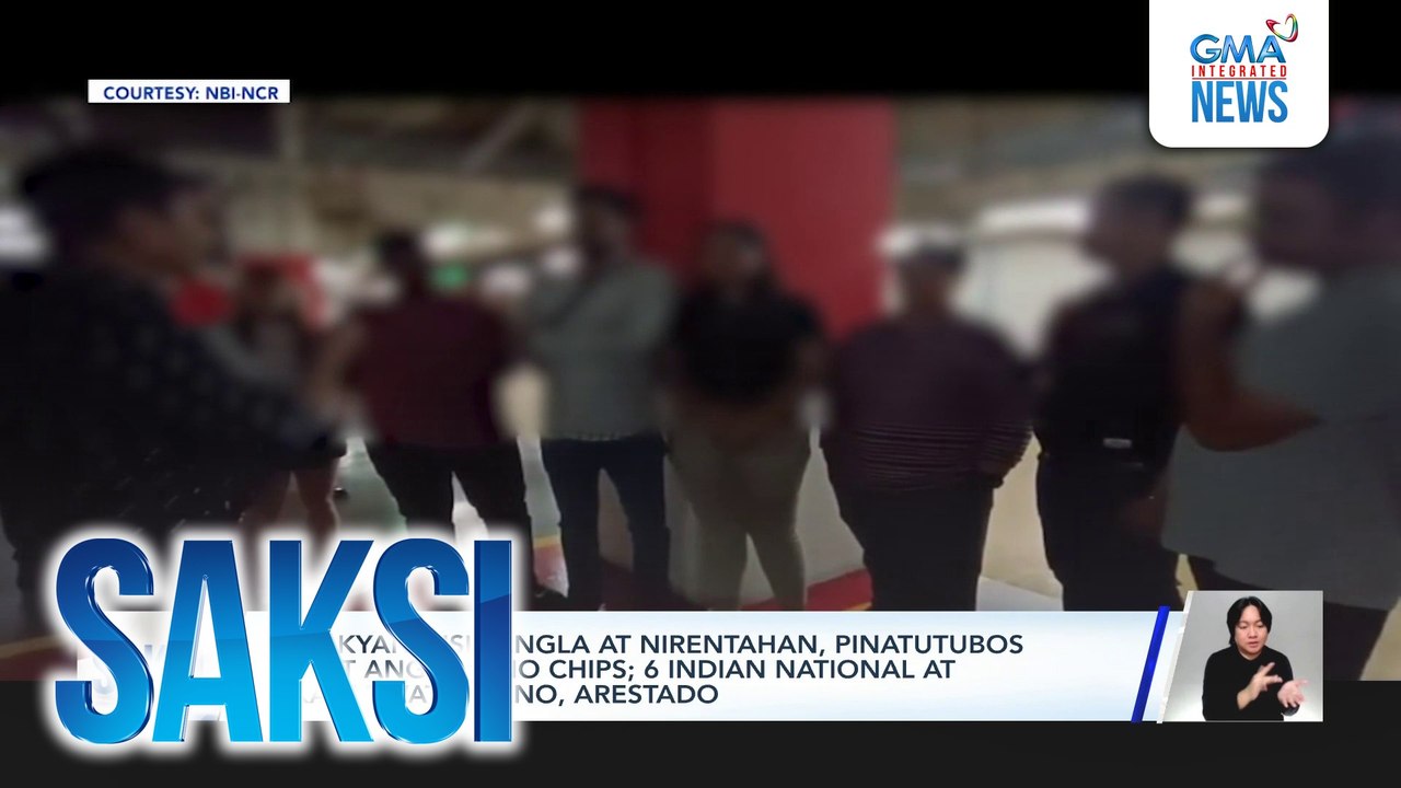 Sasakyang isinangla at nirentahan, pinatutubos gamit ang casino chips; 6 indian national at 3 kasabwat umano, arestado | Saksi