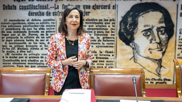 Margarita Robles asegura que España ni compra, ni vende armamento a Israel